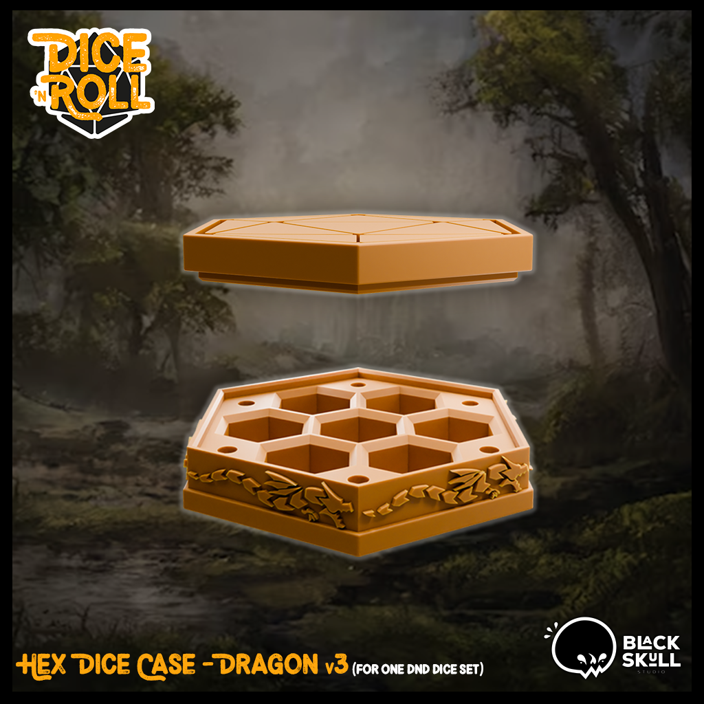 Hex Dice Case - Dragon v3